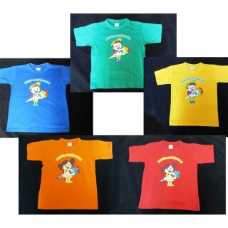 Kinder T-Shirt Schulanfang 122-128 Restposten SONDERPREIS !!! verschiedene Motive