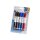 Permanent Marker Set top write 5-teilig Stifte rot, blau, schwarz Büro Schule