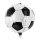 Folienballon - Ø 40 cm - Kugelballon - Fußball Orbz ungefüllt