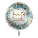 Folienballon - Ø 45 cm - Taufe Boho rund...