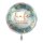 Folienballon - Ø 45 cm - Taufe Boho rund ungefüllt