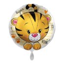 Folienballon - &Oslash; 45 cm - Little Tiger rund...