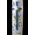 Taufkerze weiß / blau Kreuz und Taube Ø 60 x 300 mm inkl. Klarsichtkarton und Beschriftungsplatte Dekoration