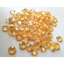 Kristall Diamanten 12mm 100 St&uuml;ck gold-orange