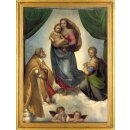 Adventskalender Sixtinische Madonna 38,0 x 26,0 cm
