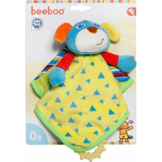 Beeboo Baby Schnuffeltuch mit Beißring und Rassel ab 0 Jahre