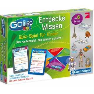 Clementoni Galileo Kids Wissensquiz ab 6 Jahren