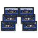 Untersetzer Tape blau Rockbites 6 Stück Kassette