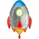 Folienballon - XXL - Blast off Birthday Rakete 73 cm...