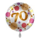 Folienballon - Ø 45cm - Shiny Dots 70 rund...