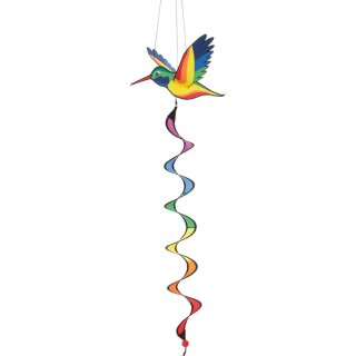 Swinging Twist Kolibri Hummingbird regenbogen Windspiel Windspirale