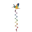 Swinging Twist Kolibri Hummingbird regenbogen Windspiel...