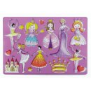 LENA® 2 Zeichenschablonen Prinzessinen + Elfen inklusive Farbvorlagen