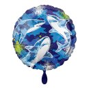 Folienballon -  &Oslash; 45 cm - Shark Hai ungef&uuml;llt...