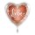 Folienballon - Ø 43 cm - Alles Liebe zur Hochzeit Herz ungefüllt Premioloon