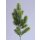 Edeltannenzweig grün mit 13 Ästchen ca. 48 cm Kunstblume Dekoration Weihnachten