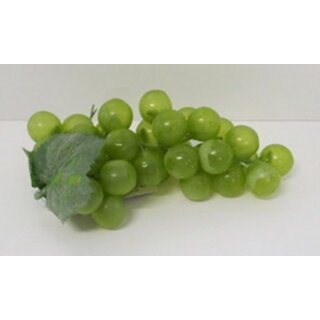 Weintraube grün Kunststoff ca. 14 cm Dekoration Deko Obst Kunstblume