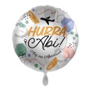 Folienballon - Ø 45cm - Hurra Abi! Auf ins...