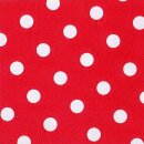 Servietten rot "Dots" Punkte 20 Stück 40x40cm 3-lagig Tisch-Deko Dekorservietten