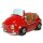 Spardose "Cabrio" rot Polyresin 8,5 x 15 cm mit Schraubverschluss Geldgeschenk