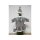 Flaschenverpackung Pullover 23 x25 cm grau/ weiß