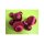 Seidenbälle burgund Deko-Kugeln 8-teilig 5cm/3cm Seidenkugeln Weihnachts-Dekoration
