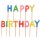 13 Buchstaben Kerzen &quot;HAPPY BIRTHDAY&quot; Geburtstag, &Uuml;berraschung, Kuchenkerze
