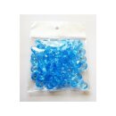 Kristall Diamanten blau 12mm 100 St&uuml;ck Dekosteine Acryl Tischdeko Streuteile