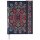 Boncahier-Notizbuch Hindustan liniert Motiv 1 rot blau schwarz