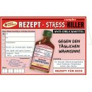 Glückwunschkarte Rezept Stress-Killer mit...