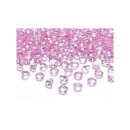 Kristall Diamanten rosa 12mm 100 St&uuml;ck Dekosteine Acryl Tischdeko Streuteile