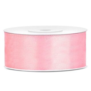 Geschenkband Satin Schleifenband 25 mm x 25m doppelseitig rosa