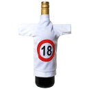 Flaschen T-Shirt 18 Verkehrsschild Geburtstag...