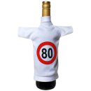 Flaschen T-Shirt 80 Verkehrsschild Geburtstag...