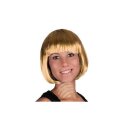 Kurzhaar Percke mit Bob-Haarschnitt blond Fasching...