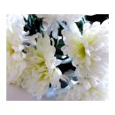 Chrysanthemen Strau&szlig; ca. 25cm creme 7 Bl&uuml;ten Kunstblumen