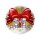 Folienballon - Ø 45cm - Geschenk mit Schleife Merry Christmas ungefüllt