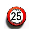 kleine Aludosen "Happy Birthday 25" Pillendose...
