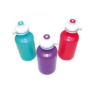 Trinklasche Kunststoff 500 ml mit Mundstück Wasserflasche Schule Fahrradflasche