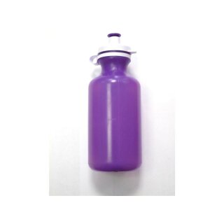 Trinklasche Kunststoff 500 ml mit Mundst&uuml;ck Wasserflasche Schule Fahrradflasche  Lila