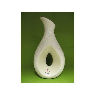 La Vida Keramik Creme Struktur Vase Soraya Liz creme H18B10