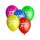Luftballon mit Druck - Motiv : Alles Gute  - 5 Stück Ø 30 cm bunt sortiert