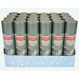 Silber-Spray zur Dekoration 150ml Deko-Spray Basteln Advent Weihnachten