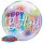 Bubble Happy Birthday Sterne Feuerwerk &Oslash; 56 cm Ballon ungef&uuml;llt Qualatex