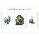 Adventskalender Katzenfuge 38,0 x 26,0 cm von Brück & Sohn