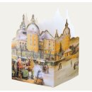 Tisch-Adventskalender Moritzburg mit Postkarte Bilder Brück & Sohn Meissen Weihnachten
