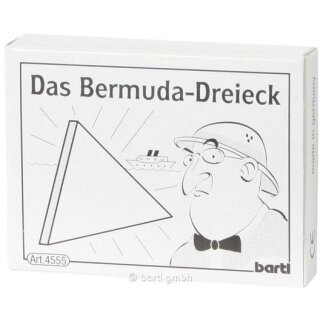 Mini - Puzzle &quot;Das Bermuda-Dreieck&quot; Knobelspiel Geduldsspiel Bartl