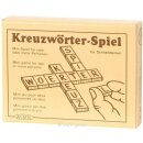 Mini - Spiel "Kreuzwörter-Spiel" Knobelspiel Geduldsspiel Bartl