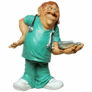 Krankenpfleger13,5 cm Figur Hobby Job Berufe Dekoration Karikatur