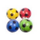 Fussball unaufgeblasen blau, grün, gelb oder rot Ø 23 cm Gummi